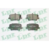 LPR 05P2061 Bremsbelagsatz, Scheibenbremse