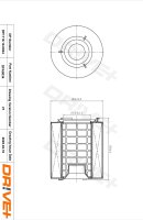 DR!VE+ DP1110.10.0034 Luftfilter