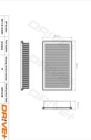 DR!VE+ DP1110.10.0039 Luftfilter