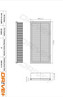DR!VE+ DP1110.10.0059 Luftfilter
