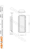 DR!VE+ DP1110.10.0085 Luftfilter
