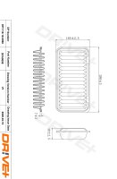 DR!VE+ DP1110.10.0098 Luftfilter