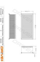 DR!VE+ DP1110.10.0197 Luftfilter