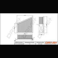 DR!VE+ DP1110.10.0220 Luftfilter