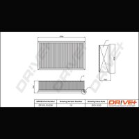 DR!VE+ DP1110.10.0226 Luftfilter