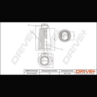 DR!VE+ DP1110.10.0229 Luftfilter