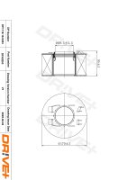 DR!VE+ DP1110.10.0253 Luftfilter