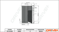 DR!VE+ DP1110.10.0278 Luftfilter