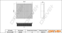 DR!VE+ DP1110.10.0290 Luftfilter