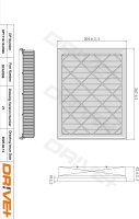 DR!VE+ DP1110.10.0396 Luftfilter
