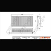 DR!VE+ DP1110.10.0420 Luftfilter