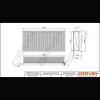 DR!VE+ DP1110.10.0421 Luftfilter