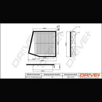 DR!VE+ DP1110.10.0445 Luftfilter