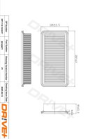 DR!VE+ DP1110.10.0477 Luftfilter
