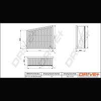 DR!VE+ DP1110.10.0548 Luftfilter