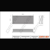 DR!VE+ DP1110.10.0554 Luftfilter
