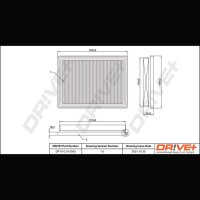 DR!VE+ DP1110.10.0593 Luftfilter