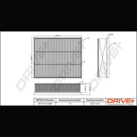 DR!VE+ DP1110.10.0599 Luftfilter