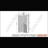 DR!VE+ DP1110.10.0729 Luftfilter