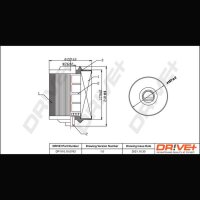 DR!VE+ DP1110.10.0763 Luftfilter