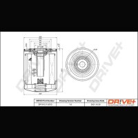 DR!VE+ DP1110.11.0013 Ölfilter