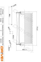 DR!VE+ DP1110.11.0024 Ölfilter