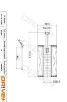 DR!VE+ DP1110.11.0061 Ölfilter