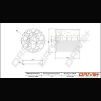 DR!VE+ DP1110.11.0065 Ölfilter