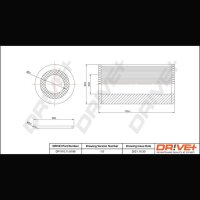 DR!VE+ DP1110.11.0198 Ölfilter