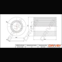 DR!VE+ DP1110.11.0207 Ölfilter