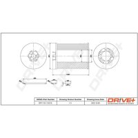 DR!VE+ DP1110.11.0215 Ölfilter