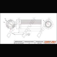 DR!VE+ DP1110.11.0217 Ölfilter