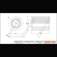 DR!VE+ DP1110.11.0219 Ölfilter