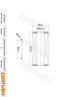 DR!VE+ DP1110.11.0237 Ölfilter
