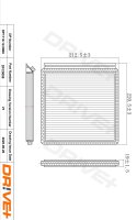 DR!VE+ DP1110.12.0008 Filter, Innenraumluft