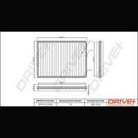 DR!VE+ DP1110.12.0016 Filter, Innenraumluft