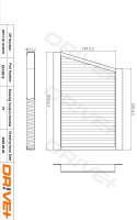 DR!VE+ DP1110.12.0019 Filter, Innenraumluft