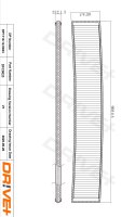 DR!VE+ DP1110.12.0023 Filter, Innenraumluft