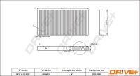 DR!VE+ DP1110.12.0027 Filter, Innenraumluft