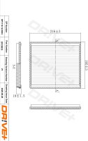 DR!VE+ DP1110.12.0033 Filter, Innenraumluft