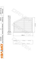 DR!VE+ DP1110.12.0037 Filter, Innenraumluft
