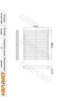 DR!VE+ DP1110.12.0045 Filter, Innenraumluft