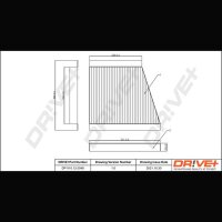 DR!VE+ DP1110.12.0048 Filter, Innenraumluft