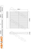 DR!VE+ DP1110.12.0054 Filter, Innenraumluft