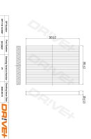 DR!VE+ DP1110.12.0057 Filter, Innenraumluft