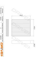 DR!VE+ DP1110.12.0110 Filter, Innenraumluft