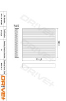 DR!VE+ DP1110.12.0121 Filter, Innenraumluft