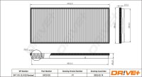DR!VE+ DP1110.12.0132 Filter, Innenraumluft