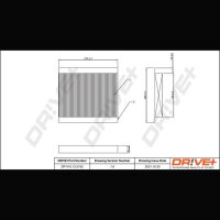 DR!VE+ DP1110.12.0152 Filter, Innenraumluft