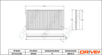 DR!VE+ DP1110.12.0156 Filter, Innenraumluft